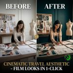 Lightroom Presets Before and After Moody Tones