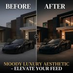 Lightroom Presets Before and After Moody Tones