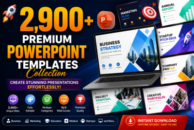 Professional PowerPoint Templates Bundle